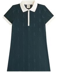 Kith - Taylen Pique Logo Knit Dress "Stadium" 51" - Lyst