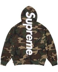 Supreme - Satin Appliqué Hooded Sweatshirt "Ss26 - Lyst