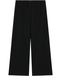 The Row - Gala Pants 8653 W4688 Blk" - Lyst