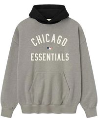 Fear Of God - Sox Sport Hoodie "Concrete Heather 192Ml252014F" - Lyst