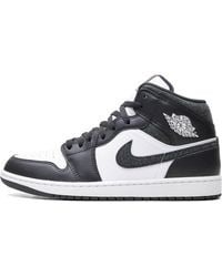 Nike - Air 1 Mid "Panda Elephant" Fb9911 001" - Lyst