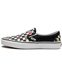 Vans - Classic Slip On "fruit Checkerboard" Shoes - Lyst