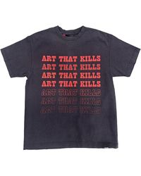 GALLERY DEPT. - Art That Kills Logo T-Shirt "Washed & Gd254" - Lyst
