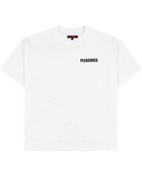 Pleasures - Impact Heavyweight Shirt P26Su021 Wht" - Lyst