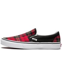 vans old skool plaid mix