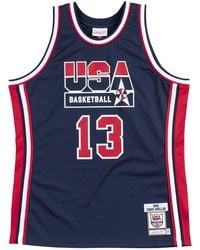 Mitchell & Ness - Authentic Jersey Team Usa 1992 Chris Mullin Ajy4Gs18417 Usanavy92Cmu" - Lyst