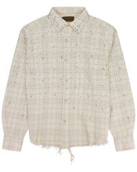 BIRTH OF ROYAL CHILD - Pearl And Diamond Button-Down Shirt Bc25Ssls01" - Lyst