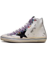 Golden Goose - Francy Penstar Lab Leather Star And Studs" Gmf00114 F006976 82886" - Lyst
