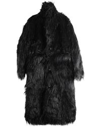 THUG CLUB - Tc Crow Fur Coat Tc26Jk4502" - Lyst