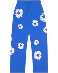 DENIM TEARS - Cotton Wreath Baggy Sweatpants Dt162" - Lyst