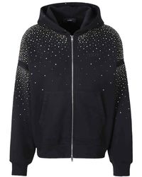 Amiri - Crystal Oversized Zip-Up Hoodie Am426Jr065 0002" - Lyst