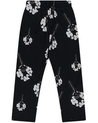 DENIM TEARS - Hardies Fist Rhinestone Wreath Sweatpants Dt888" - Lyst