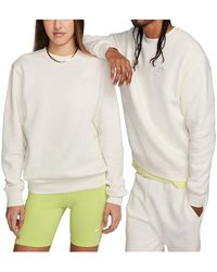 Nike - Sportswear Club Fleece Crewneck Sweatshirt "Sail Bv2662 133" - Lyst