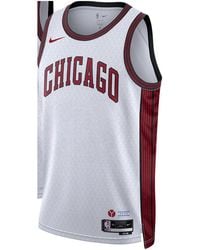 Nike - Nba Chicago Bulls City Swingman Jersey 2022-23 Do9622 100" - Lyst