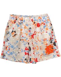 Eric Emanuel - Ee Basic Paint Splatter Shorts Ee862" - Lyst