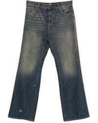 Amiri - Ma Fit Embellished Stripe Jeans "Faded Sand" Am426Je026 007K" - Lyst