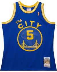 Mitchell & Ness - Dark Jersey "Nba Warriors 2004 Baron Davis" Jy10744 Gswroya" - Lyst