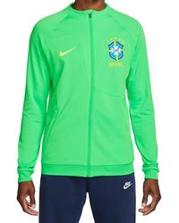 Nike - Brazil Academy Pro Knit Soccer Jacket Dh4741 330" - Lyst