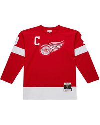 Mitchell & Ness - Nhl Dark Jersey Wings 1960 Gordie Howe "Scarlet" Jy9057 Drwscar" - Lyst