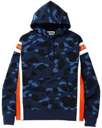 A Bathing Ape - Color Camo Logo Tape Pullover Hoodie Camo" O0Fd6Oav" - Lyst