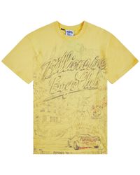 BBCICECREAM - Sketch T-Shirt "Pale Marigold" 861 3312 Pale" - Lyst