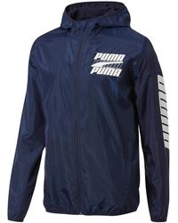 PUMA - Rebel Windbreaker Jacket - Lyst