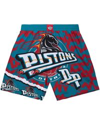 Mitchell & Ness - Jumbotron 2.0 Sublimated Shorts "Nba Detroit Pistons" Pshr1220 Dpiyyppptlbk" - Lyst