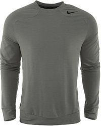 Nike - Dri-Fit Touch Fleece Long Sleeve T-Shirt "Tumbled 645072 054" - Lyst
