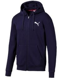 PUMA - Modern Sports Full Zip Hoodie "Peacoat" 580530 06" - Lyst