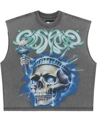 GODSPEED NEW YORK - Liberty Tears Sleeveless T-Shirt Wash" Gs449" - Lyst
