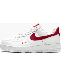 Nike Air Force 1 Low "white / Grey / Gold" Shoes | Lyst