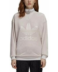 adidas - Originals Half-Zip Sweatshirt "Ice" Dh4718" - Lyst