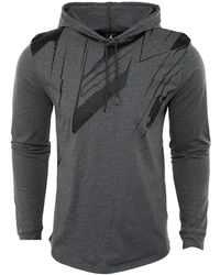 Nike - Retro 8 Hooded Long Sleeve T-Shirt 833963 071" - Lyst