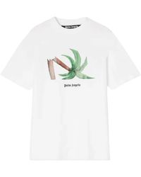 Palm Angels - Broken Palm Classic T-Shirt S10Kagb0" - Lyst