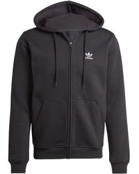 adidas - Originals Trefoil Essentials Full-Zip Hoodie Iw5791" - Lyst