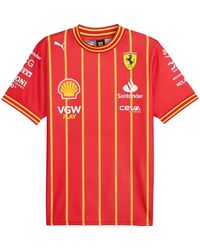 PUMA - Sf Scuderia Ferrari Team Soccer Jersey 763608 02" - Lyst