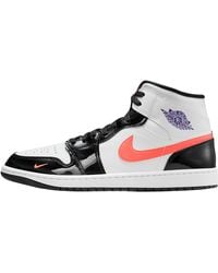 Nike - Air 1 Mid Se "Mismatch Swoosh" Iq9387 010" - Lyst