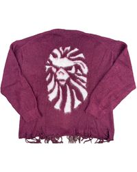 A Bathing Ape - Japan Distressed Cardigan "Burgundy" 1I70 120 003 Burgundy" - Lyst