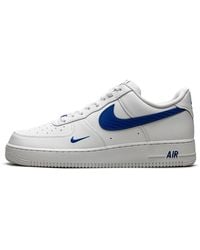 Nike - Air Force 1 Low '07 "Carbon Fiber Swoosh Game Royal" Iv5732 100" - Lyst