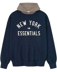Fear Of God - Yankees Sport Hoodie "Midnight Homstead Heather" 192Ml252012F" - Lyst