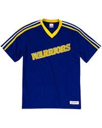 Mitchell & Ness - Nba Golden State Warriors Overtime Win V-Neck T-Shirt "Golden State Warriors" 9N2B7Bmah-War" - Lyst