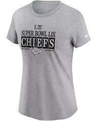 Nike - Chiefs 2024 Super Bowl Participant T-Shirt "Heather" Np9906G7Gxy2W" - Lyst