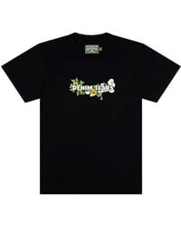 DENIM TEARS - Floral Logo Short Sleeve T-Shirt Dt361" - Lyst