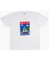 Supreme - Sailboat T-shirt "ss 20" - Lyst