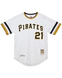 Mitchell & Ness - Mlb Roberto Clemente Home Jersey "1971 Pittsburgh Pirates – Ajy15616 Ppi71Rclwhit" - Lyst