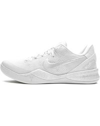 Nike - Kobe 8 Protro "triple White 2023" Shoes - Lyst