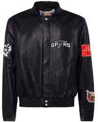 Jeff Hamilton - San Antonio Spurs Full Leather Jacket Jfhm006" - Lyst