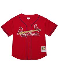 Mitchell & Ness - Bp Jersey "Mlb Cardinals 1998 Mark Mcgwire" Abbf6117 Slc98Mmcscar" - Lyst