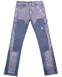 Triple Sevens - Sniper Gang Flared Denim Jeans Ts7033" - Lyst