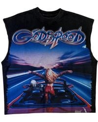 GODSPEED NEW YORK - Fun Sleeveless T-Shirt Wash" Gs613" - Lyst